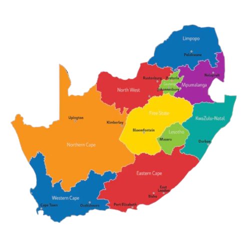 map south africa